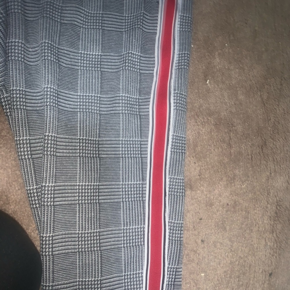plaid pants